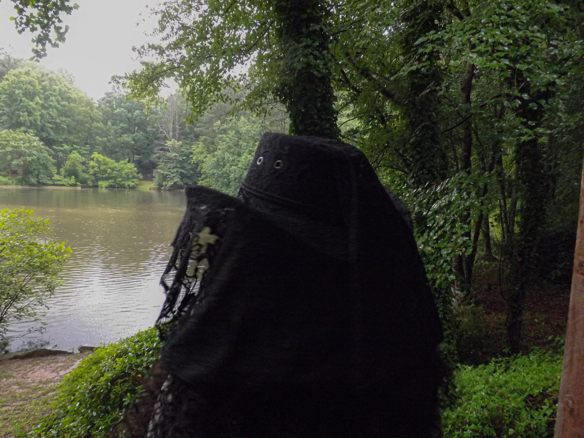 Lace Cowgirl Hat in Black